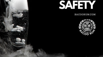 Dry Ice Drink Safety With Bacoo Rum