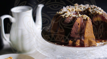 Bacoo Chocolate Pecan Rum Cake